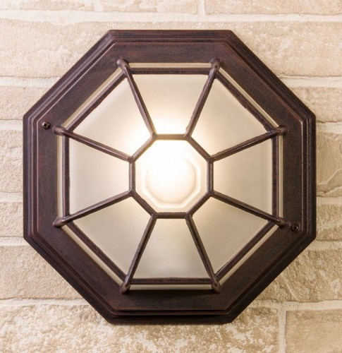 Уличный настенный светильник Elektrostandard Telarana GL 1024D капучино 4690389138584