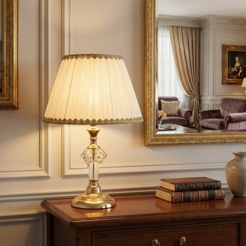 Интерьерная настольная лампа  L9916 GD