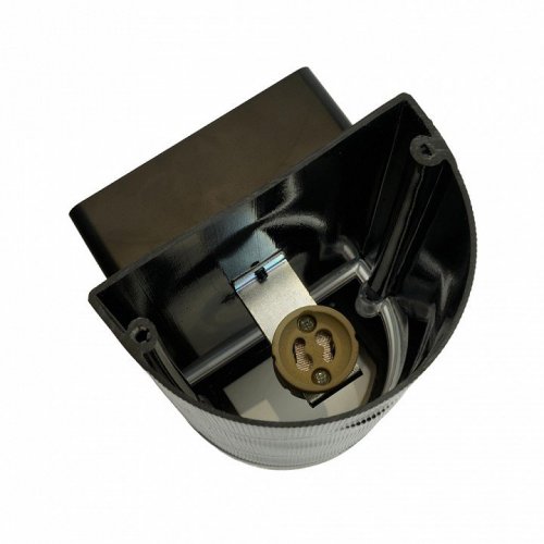 Светильник садово-парковый Feron.ONE DH1702-P, на стену вверх/вниз, 2*GU10 220-240V, черный пластик