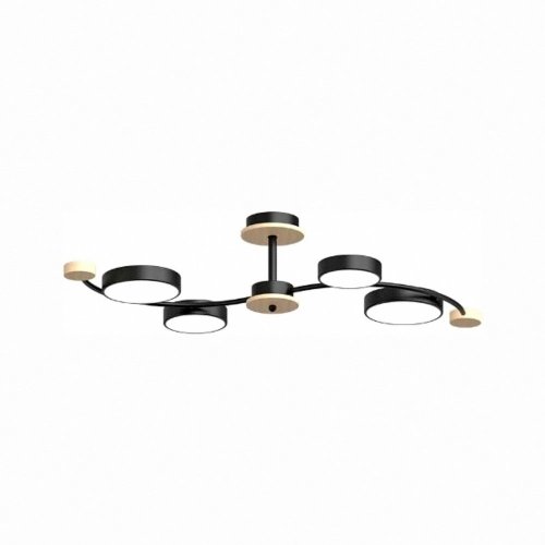 Потолочная люстра LED4U L3206-800 BK