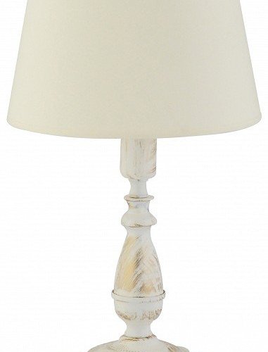 Настольная лампа декоративная ADILUX Roksana White 18538