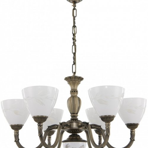 Подвесная люстра Arte Milano AM343837 347837/6 AB Подвесная люстра Arte Milano AM343837 347837/6 AB