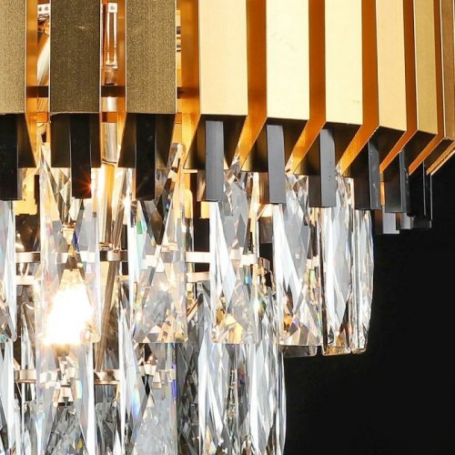 Подвесная люстра Reluce 02144-0.4-05 FGD+BK Подвесная люстра Reluce 02144-0.4-05 FGD+BK