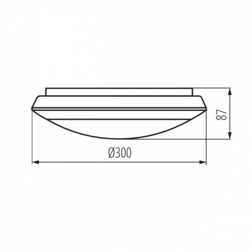Уличный светодиодный светильник Kanlux Daba PRO 25W NW-W 19064