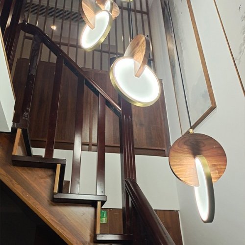 Подвесной светильник ImperiumLoft GLATT-WOOD01