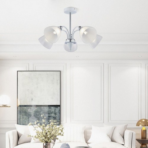 Потолочная люстра Arte Milano Napoli 326008/5 WH+CR