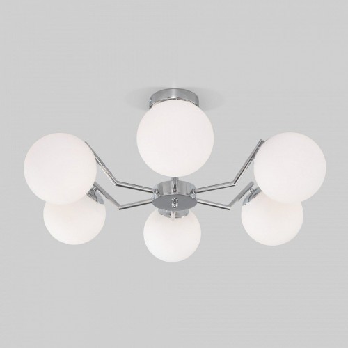 Подвесная люстра Eurosvet Frost 70154/6 хром Подвесная люстра Eurosvet Frost 70154/6 хром