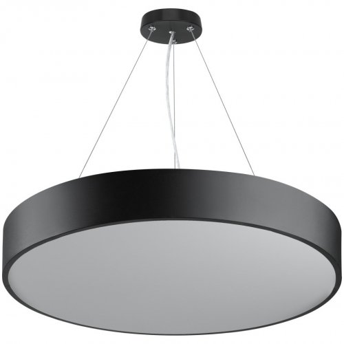 Подвесной светодиодный светильник Geometria ЭРА Ring SPO-132-B-40K-088 88Вт 4000К черный Б0050561