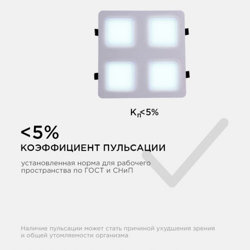 Встраиваемый светильник Apeyron Electrics 42-024 Встраиваемый светильник Apeyron Electrics 42-024