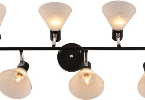 Потолочная люстра Reluce 01553-3.3-06B BK+CR