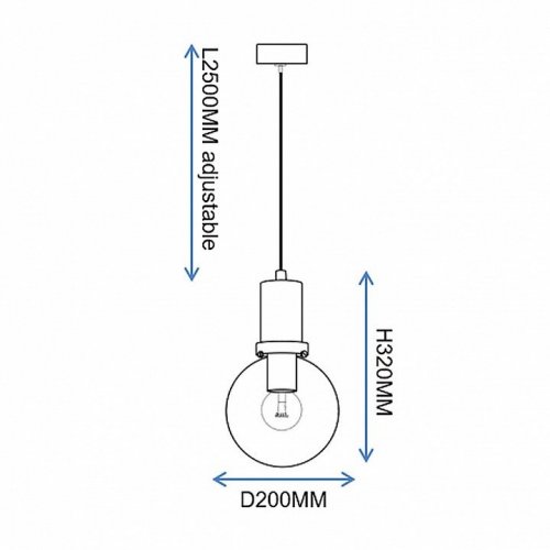 Подвесной светильник ImperiumLoft PENBALL02