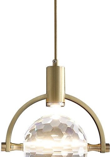 Подвесной светильник DeLight Collection 2121 2121P/A brass/clear