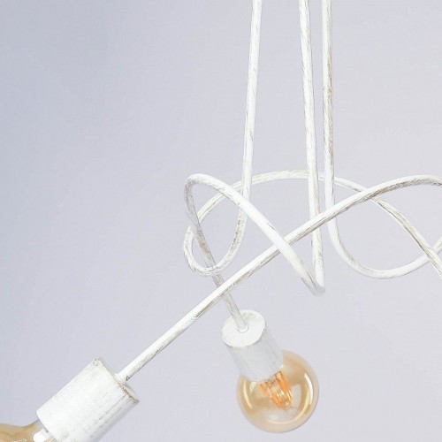 Потолочная люстра Adilux Tango White Patina 10123