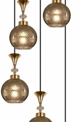 Подвесная люстра Reluce 02001-0.9-05 Smoke