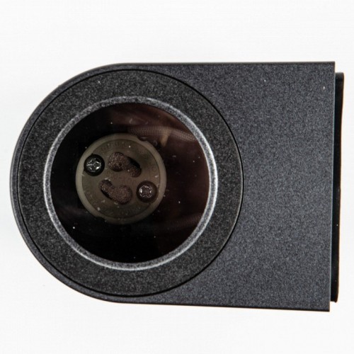 Уличный настенный светильник Uniel UUL-P52A 2х6W/GU10 IP65 BLACK UL-00010511