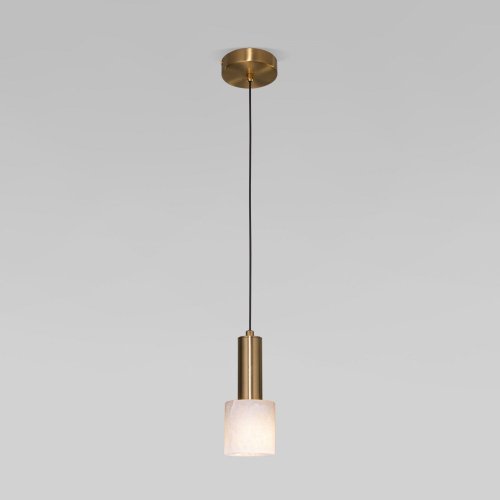 Подвесной светильник Marba 304055 алебастр / латунь