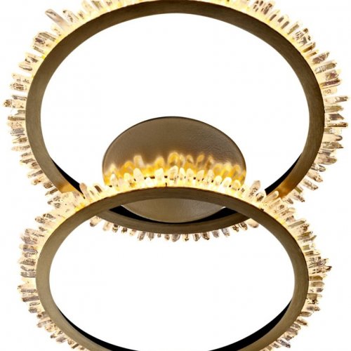 Потолочная люстра Quartz Halo MX20020154-2A satin gold