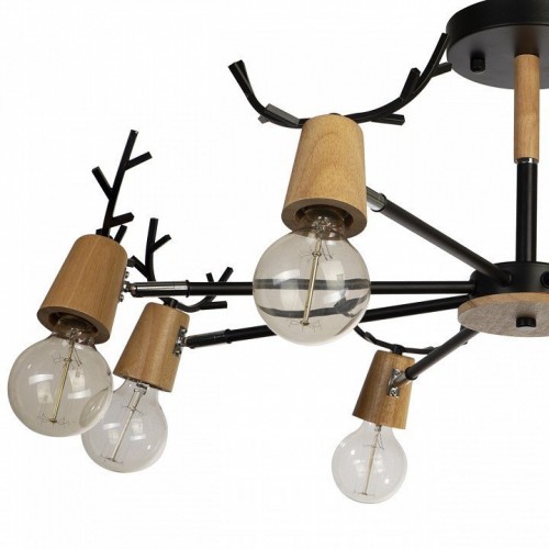 Потолочная люстра Loft IT Sven 10024/8 Black Потолочная люстра Loft IT Sven 10024/8 Black