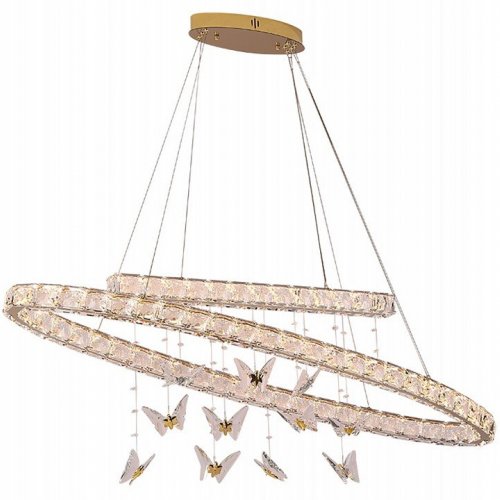 Подвесной светильник Newport 8120 8120/120 oval gold