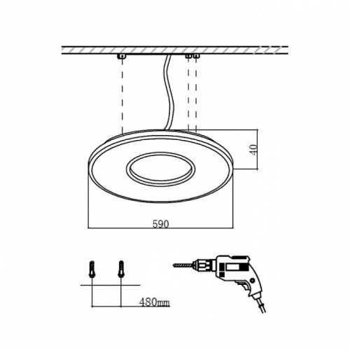 Потолочный светильник Sonex Altair 7718/52L
