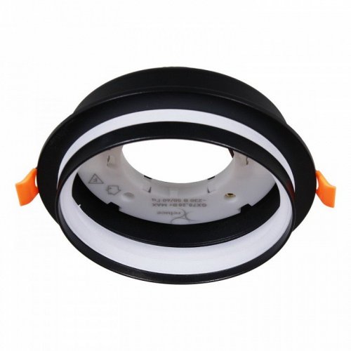 Встраиваемый светильник Reluce Technical 70002-9.0-001RLD GX70 BK Встраиваемый светильник Reluce Technical 70002-9.0-001RLD GX70 BK