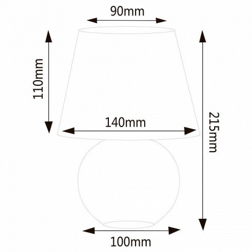 Настольная лампа декоративная Uniel UML-B303 UL-00012429