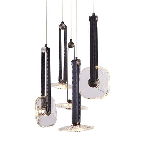 Подвесной светильник OD2553 OD2553-5 black/clear