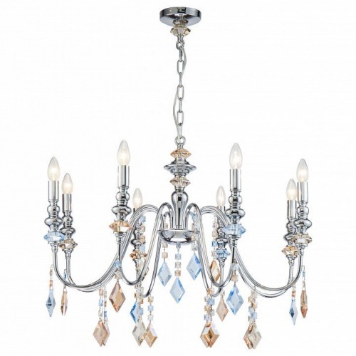Подвесная люстра Lucia Tucci Maya 4450.8 Chrome