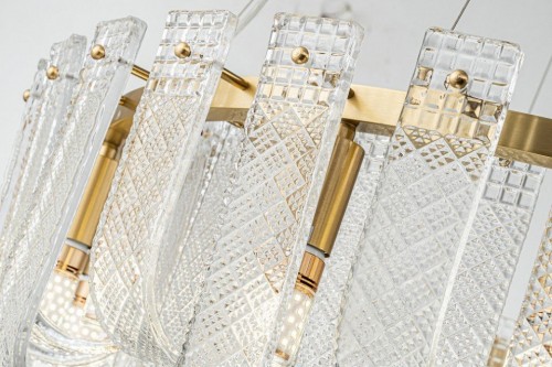 Подвесная люстра Belfast Severn 6601-800 BR CL Подвесная люстра Belfast Severn 6601-800 BR CL