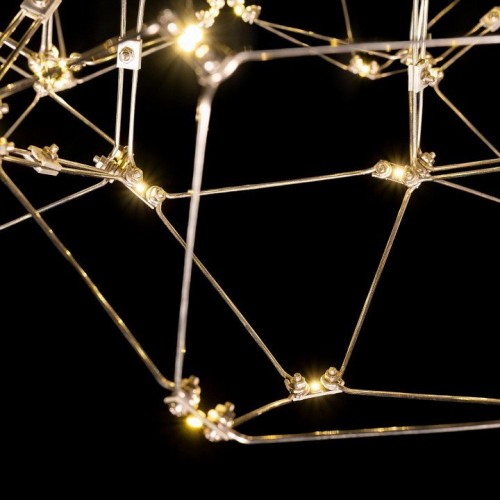 Подвесная люстра O-LUCE Bjork круглая без вставок 11810-4