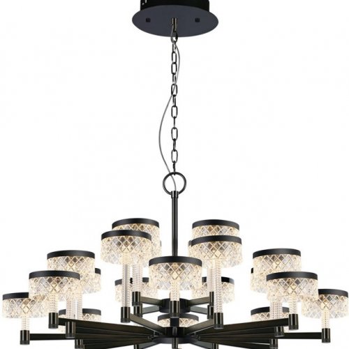 Подвесная люстра Diamond cut MD21020075-20A matt black