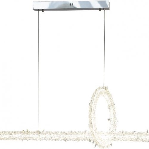 Подвесная люстра AM Group OVALE CH D1000+300