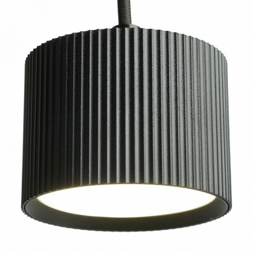 Светильник потолочный Feron Barrel HL4588 ARIA  levitation 12W, 230V, GX53, черный, на подвесе 1,7 м