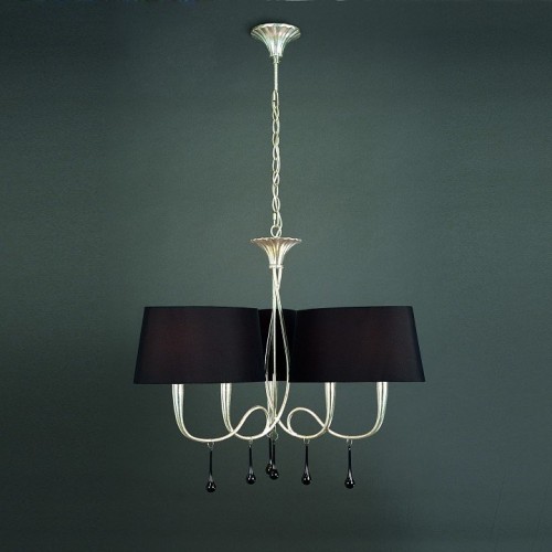 Подвесная люстра Mantra Paola Silver Painting 3530 Подвесная люстра Mantra Paola Silver Painting 3530