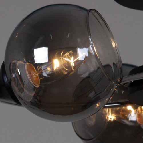 Потолочная люстра Reluce 02288-0.3-06 BK+CH