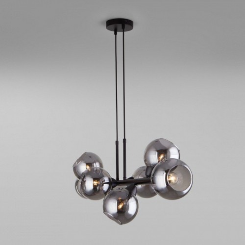 Подвесная люстра Eurosvet Roger 70113/8 дымчатый Подвесная люстра Eurosvet Roger 70113/8 дымчатый