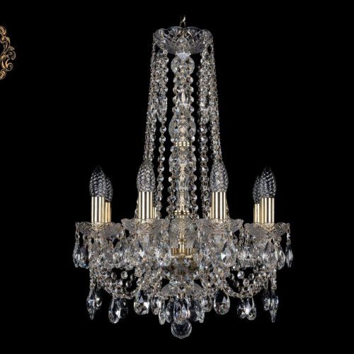 Подвесная люстра ArtClassic 11.21 11.21.8.141.h-62.Gd.Sp Подвесная люстра ArtClassic 11.21 11.21.8.141.h-62.Gd.Sp