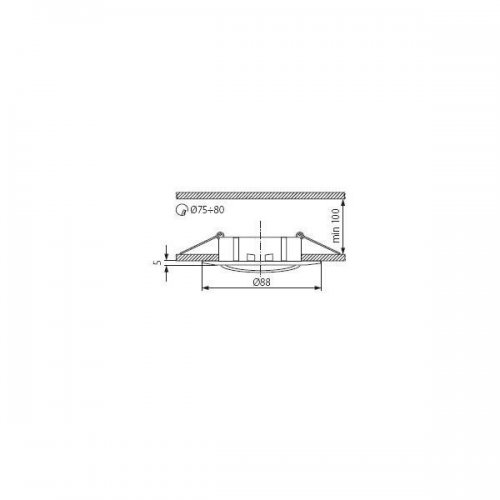 Точечные светильники Kanlux LUTO CTX-DT02B-W 2590 Точечные светильники Kanlux LUTO CTX-DT02B-W 2590