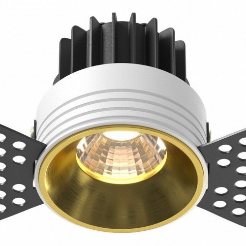 Точечный светильник Maytoni Round DL058-7W3K-TRS-BS Точечный светильник Maytoni Round DL058-7W3K-TRS-BS