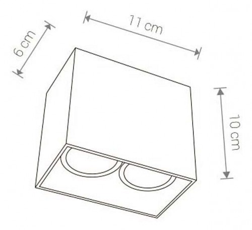 Потолочный светильник Nowodvorski Gap 9384