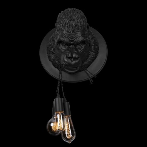Настенный светильник с гориллой Loft IT Gorilla 10178 Black