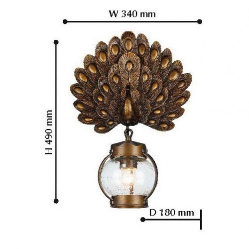 Уличный настенный светильник Favourite Hunt 2032-1W