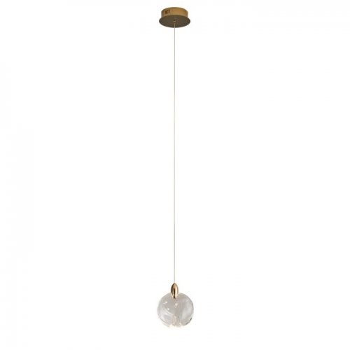 Подвесной светильник DeLight Collection OD2440 OD2440-1 gold/clear Подвесной светильник DeLight Collection OD2440 OD2440-1 gold/clear