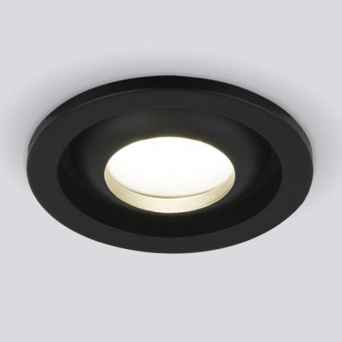 Встраиваемый светодиодный светильник Elektrostandard 25022/Led 5W 4200K BK черный a056767 Встраиваемый светодиодный светильник Elektrostandard 25022/Led 5W 4200K BK черный a056767