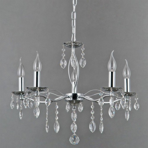 Подвесная люстра Illumico IL0266-5PSQ-24 CR CASTOR