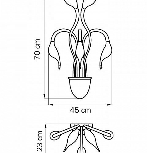 Бра Lightstar Cigno Collo 751657