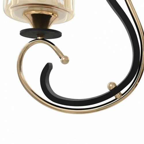 Подвесная люстра Arte Milano Florentia-2237 302237/5 Bk/Gd