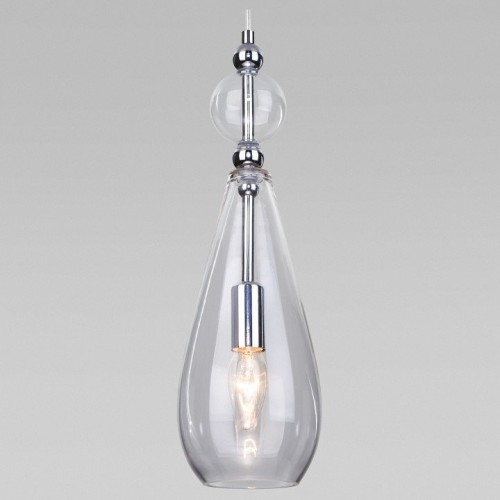 Подвесной светильник Eurosvet Ilario 50202/1 прозрачный Подвесной светильник Eurosvet Ilario 50202/1 прозрачный