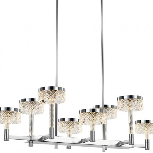 Подвесная люстра DeLight Collection Diamond cut MD21020075-8B chrome