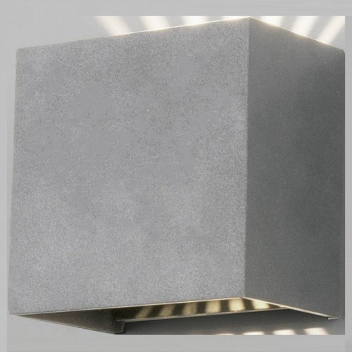 Уличный настенный светодиодный светильник Elektrostandard Sole 35149/D серый a058903
